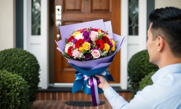 Blomstertips til din næste gaveidé: shopping efter jubilæumsbuketter med levering
