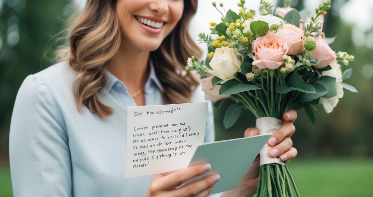 Gode forslag til tekst til blomsterkort når du vil glæde en du holder af