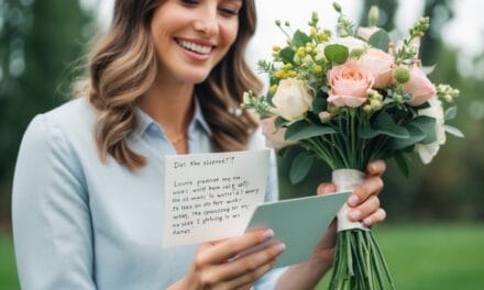 Gode forslag til tekst til blomsterkort når du vil glæde en du holder af
