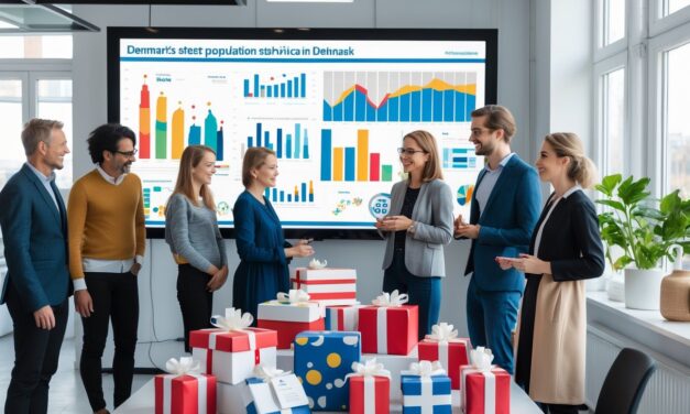 Gaveidéer baseret på opdaterede befolkningstal i Danmark