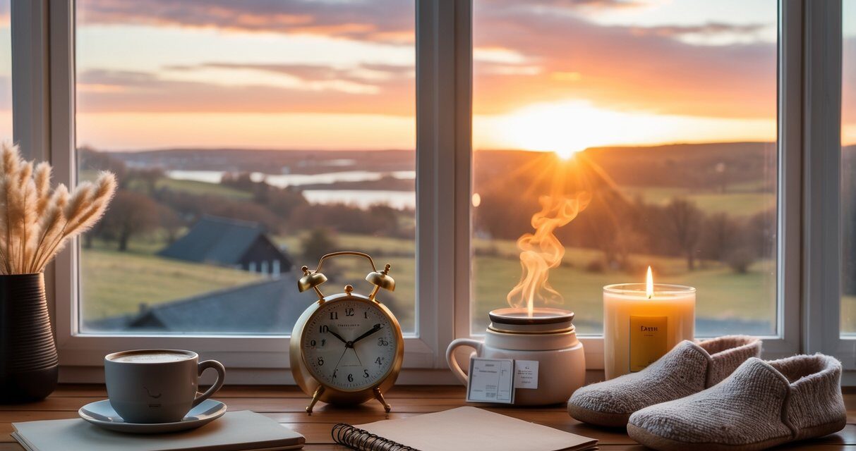 Gaveidéer til morgenmennesker baseret på solopgangstider i Danmark